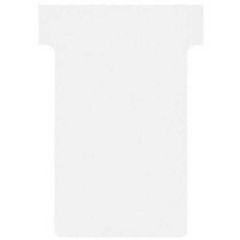 Fiches T - Indice 2 / 60 mm - Blanc : NOBO Lot de 100 visuel
