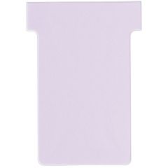 Fiches T - Indice 2 / 60 mm - Violet : NOBO Lot de 100 Visuel