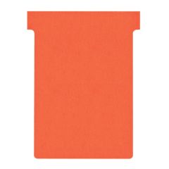 Fiches T - Indice 3 / 92 mm - Rouge NOBO Lot de 100 visuel