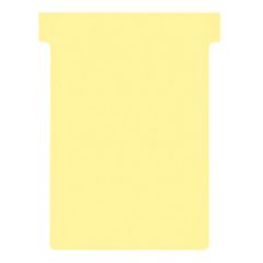 Photo Fiches T - Indice 3 / 92 mm - Jaune : NOBO  2003004