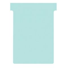 Photo Fiches T - Indice 3 / 92 mm - Bleu : NOBO Lot de 100  réf. 2003006