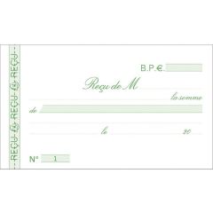 REÇUS Carnet à souche Exacompta  23170E Modèle