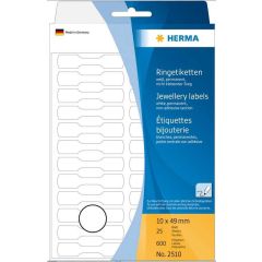 HERMA etiquettes en étrier 2510 - 10 x 49 mm (Affichage de prix)
