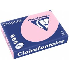Ramette de papier Trophée de 250 feuilles A4 160g - Rose : CLAIREFONTAINE Image