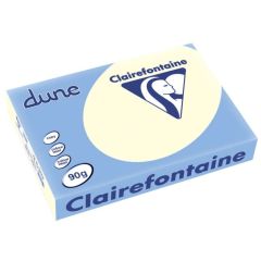 Ramette de papier de 500 feuilles A4 - 90 g - Blanc naturel : CLAIREFONTAINE Dune Image