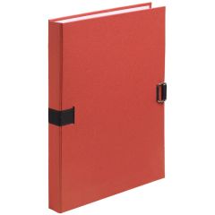 38009H EXACOMPTA : Chemises à sangle Forever - Rouge