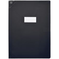 Protège-cahier - 240 x 320 mm - Noir : OXFORD Modèle