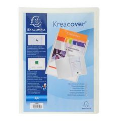 43008E EXACOMPTA Kreacover : Chemise personnalisable - Blanc