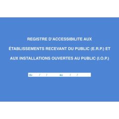 Registre des contrôles techniques de sécurité EXACOMPTA 6616E