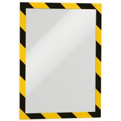 Cadre d'affichage Magnétique  A4 - Jaune/Noir DURABLE