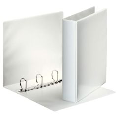 Classeur Personnalisable 2 Pochettes - Blanc - 4 anneaux de 40 mm ESSELTE