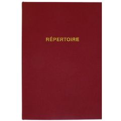 ELVE : Registre Répertoire de 300 pages - 230 x 180 mm 51062
