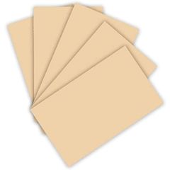 Carton de Bricolage 500 x 700 mm - Chamois - 300 g/m² : FOLIA Lot de 10 Visuel