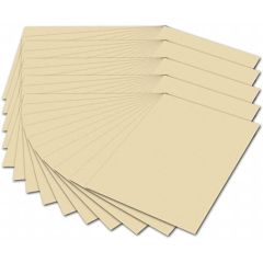 Carton de Bricolage A4 - Chamois - 300 g/m² : FOLIA Lot de 50 Photo