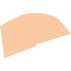 Carton de Bricolage A4 - Abricot - 300 g/m² : FOLIA Lot de 50 Modèle