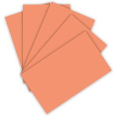 Carton de Bricolage A4 - Saumon - 300 g/m² : FOLIA Lot de 50 Visuel