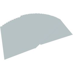 Carton de Bricolage A4 - Argent mat - 300 g/m² : FOLIA Lot de 50 Visuel