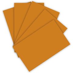 Carton de Bricolage A4 - Terre cuite - 300 g/m² : FOLIA Lot de 50 Visuel