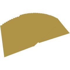Carton de Bricolage 500 x 700 mm - Or mat - 300 g/m² : FOLIA Photo