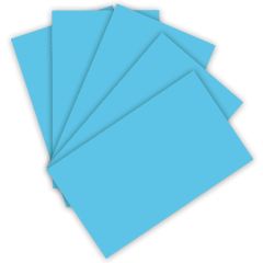 Feuilles de couleur A4 - 210 x 297 mm - Bleu ciel : FOLIA Visuel