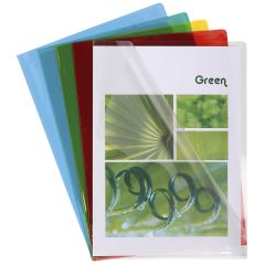 Lot de 10 Pochettes à Coins A4 en PVC lisse - Assortiment : EXACOMPTA Modèle