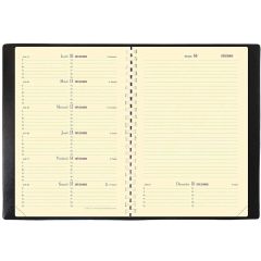 Agenda à spirale 2025 - 100 x 150 mm : QUO VADIS Note 15 S 680002Q intérieur