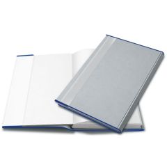 Couvre-livres transparent - 195 x 380 mm - Bordure Bleue HERMA Illustration