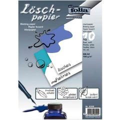Photo Lot de 10 papier Buvard 210 x 297 mm A4 - Blanc : HERLITZ  382408