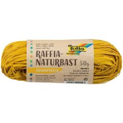 Pelote de Raphia - Jaune Banane : FOLIA Visuel