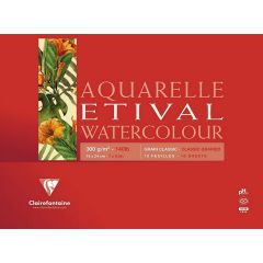 Bloc aquarelle A5 - 148 x 210 mm : CLAIREFONTAINE Etival image
