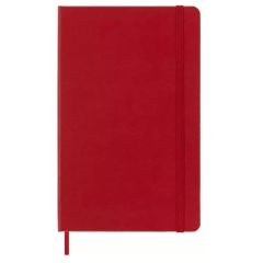 Carnet de Notes Ligné 21 x 13 cm L/A5 - Rouge Classic MOLESKINE 