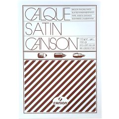 Lot de 100 feuilles de papier calque à dessin - 110/115 g - A4 : CANSON Modèle