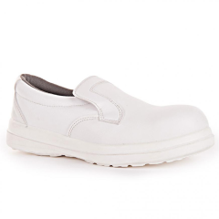Chaussure de sécurité S2 Slipper Blanc - Taille 43 : HYGOSTAR Photo