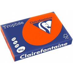 Ramette de papier Trophée de 500 feuilles A3 - Rouge Cardinal : CLAIREFONTAINE Photo