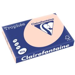 Ramette de papier Trophée de 500 feuilles A3 - Saumon : CLAIREFONTAINE Modèle
