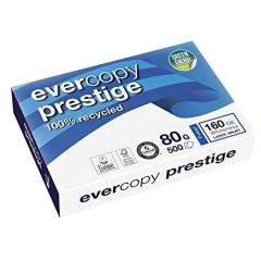 Ramette de papier de 500 feuilles A4 - 80 g - Blanc CLAIREFONTAINE Evercopy Prestige