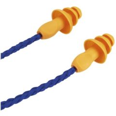 Détail Paire de bouchons antibruit réutilisable - Cordon 3M 1271C
