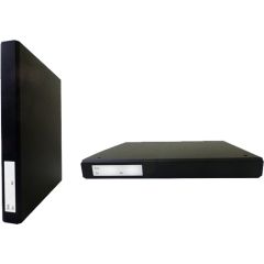 Classeur noir pour document juridique ELVE D550 sans inscription