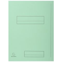 Lot de 50 Chemises rigides imprimées - Vert EXACOMPTA Super 210 Visuel