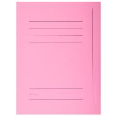 EXACOMPTA  Chemises imprimées à 3 rabats - Rose  (Classement)