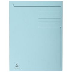 Chemise imprimée à 3 rabats - 245 x 350 mm - Bleu : EXACOMPTA Forever Image
