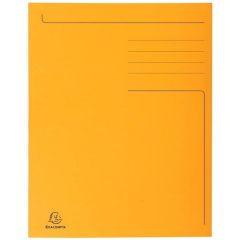 Chemise imprimée à 3 rabats - 245 x 350 mm - Orange : EXACOMPTA Forever Visuel
