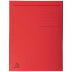 Chemise imprimée à 3 rabats - 245 x 350 mm - Rouge EXACOMPTA Forever Image