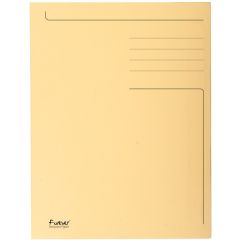 448002E EXACOMPTA Chemises imprimées à 3 rabats - Bulle (Papier recyclé)