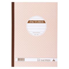 FACTURE carnet autocopiant Dupli A4 Le Dauphin 1232D