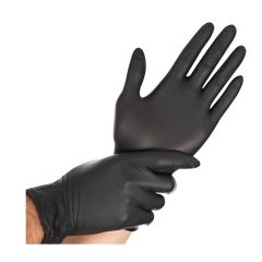Gants en Nitrile - DARK Taille M : HYGOSTAR