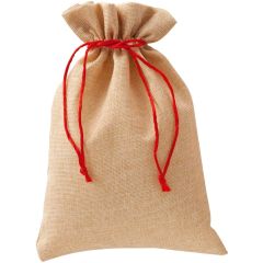 Pochette en toile de jute - 170 x 250 mm : FOLIA Modèle