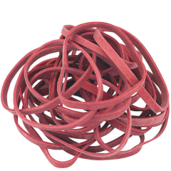 Bracelets élastiques - 130 x 10 mm LAUFER Rondella Paquet de 50 g Image