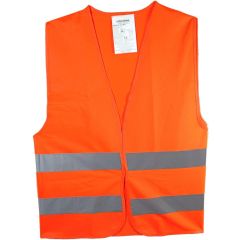 LEINA : Gilet de sécurité réfléchissant Orange
