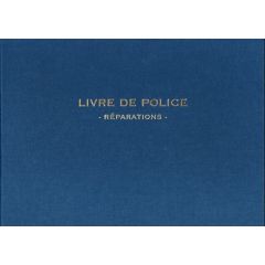 Registre Bijoutier Réparateurs Livre de police pour métaux précieux  14182 ELVE